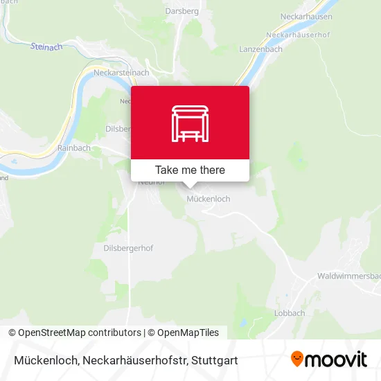Карта Mückenloch, Neckarhäuserhofstr