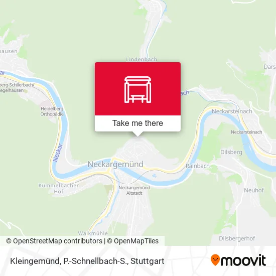 Карта Kleingemünd, P.-Schnellbach-S.