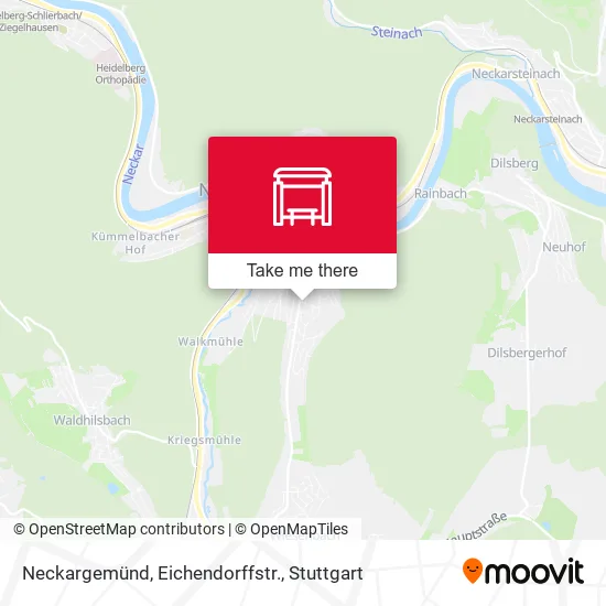 Карта Neckargemünd, Eichendorffstr.