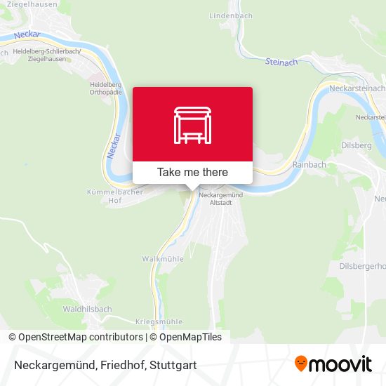 Neckargemünd, Friedhof map