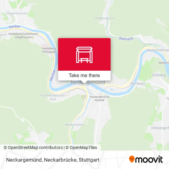 Карта Neckargemünd, Neckarbrücke