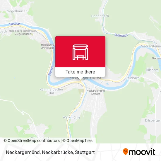 Карта Neckargemünd, Neckarbrücke