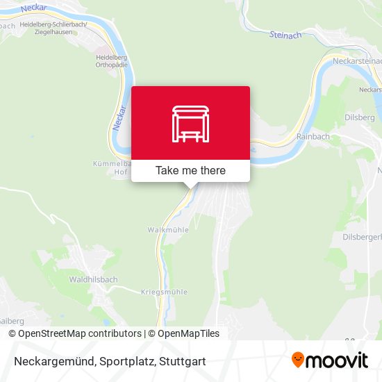 Neckargemünd, Sportplatz map