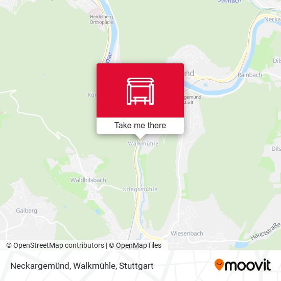 Neckargemünd, Walkmühle map