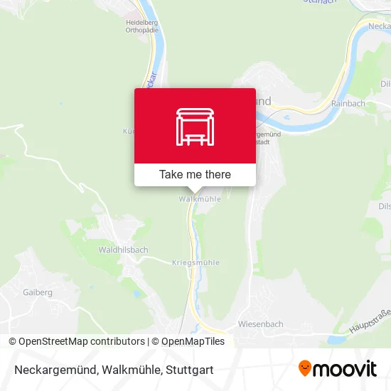 Карта Neckargemünd, Walkmühle