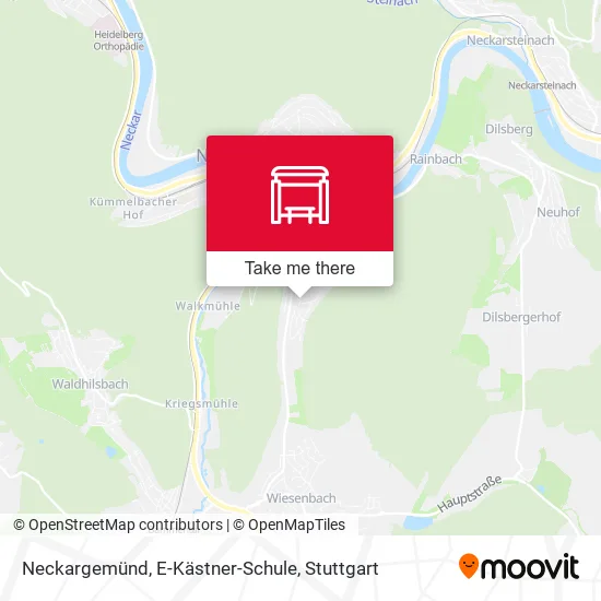 Карта Neckargemünd, E-Kästner-Schule