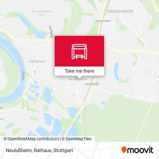 Neulußheim, Rathaus map