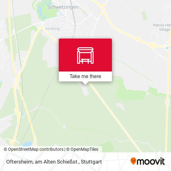 Oftersheim, am Alten Schießst. map