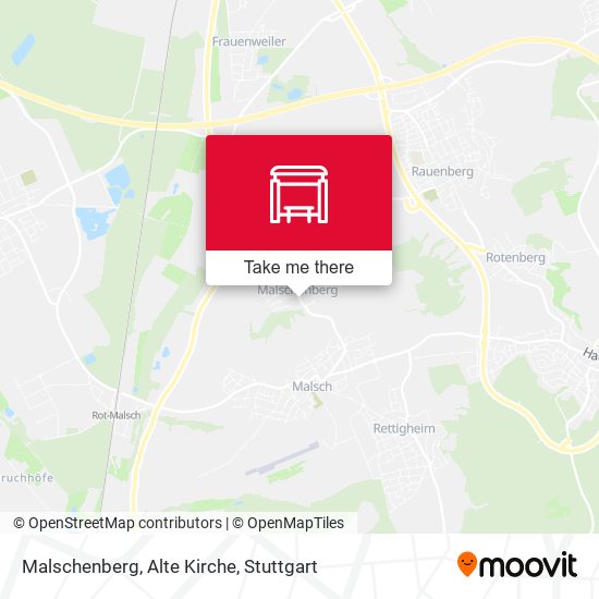 Malschenberg, Alte Kirche map