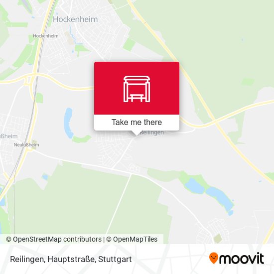 Reilingen, Hauptstraße map