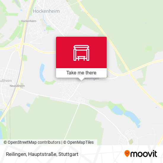 Reilingen, Hauptstraße map