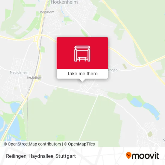 Карта Reilingen, Haydnallee