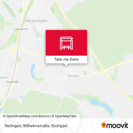 Карта Reilingen, Wilhelmstraße