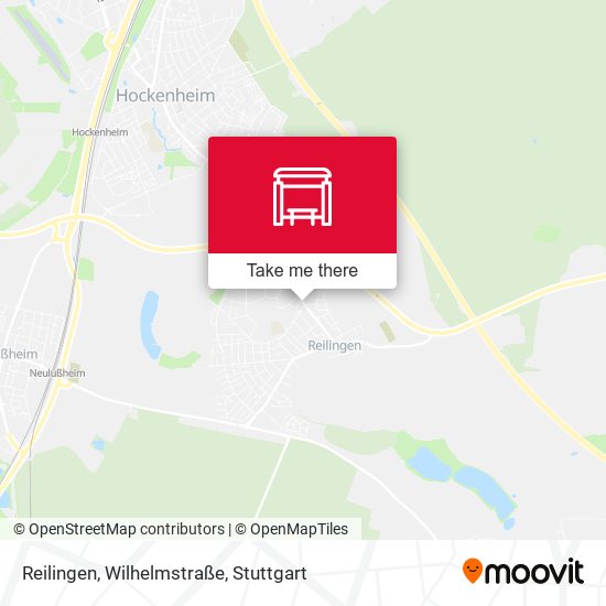 Карта Reilingen, Wilhelmstraße