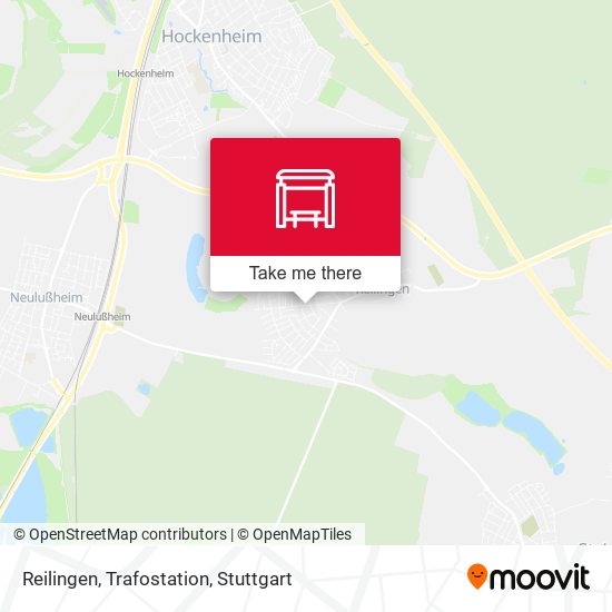 Reilingen, Trafostation map