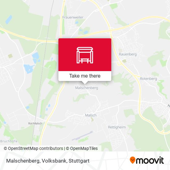 Malschenberg, Volksbank map