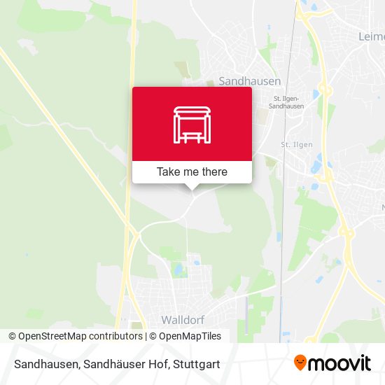 Sandhausen, Sandhäuser Hof map