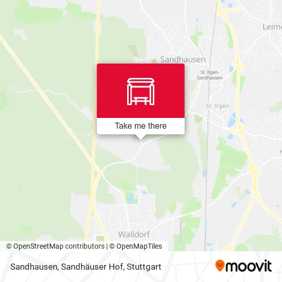 Карта Sandhausen, Sandhäuser Hof