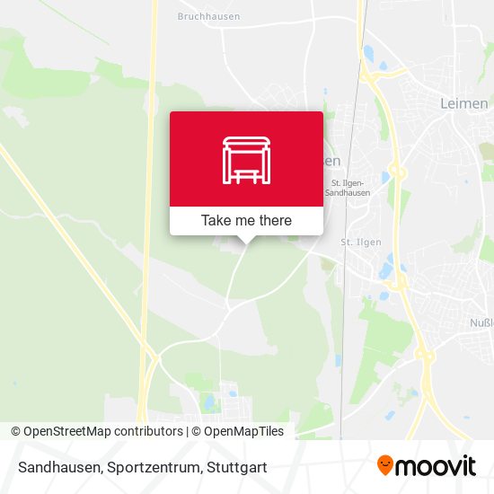 Sandhausen, Sportzentrum map