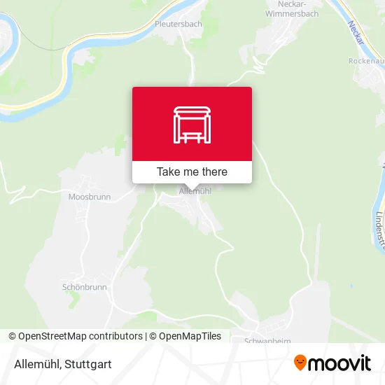 Карта Allemühl