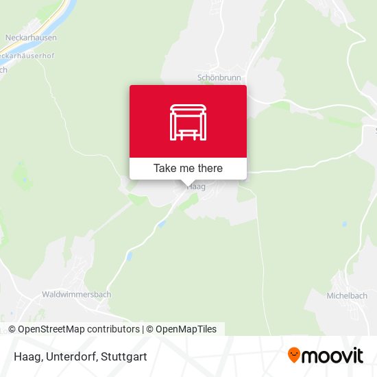 Карта Haag, Unterdorf