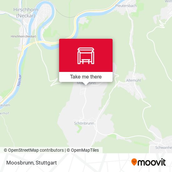 Карта Moosbrunn