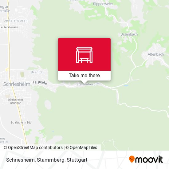 Карта Schriesheim, Stammberg