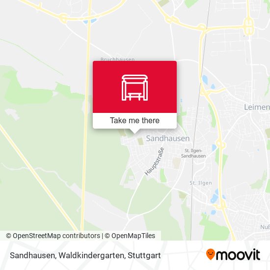 Sandhausen, Waldkindergarten map