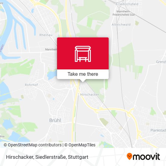 Hirschacker, Siedlerstraße map