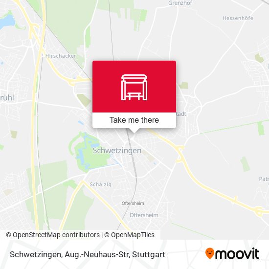 Карта Schwetzingen, Aug.-Neuhaus-Str