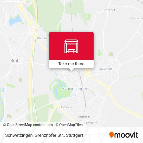 Schwetzingen, Grenzhöfer Str. map