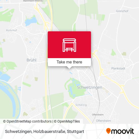 Schwetzingen, Holzbauerstraße map