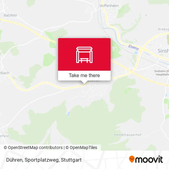 Карта Dühren, Sportplatzweg