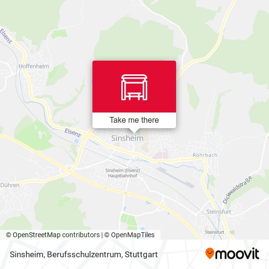 Sinsheim, Berufsschulzentrum map