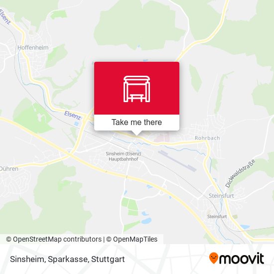 Карта Sinsheim, Sparkasse