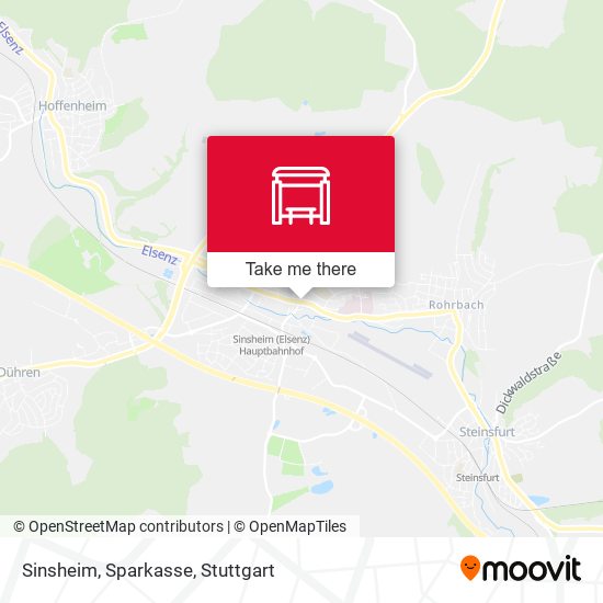 Карта Sinsheim, Sparkasse