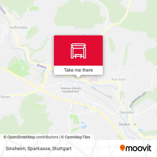 Карта Sinsheim, Sparkasse