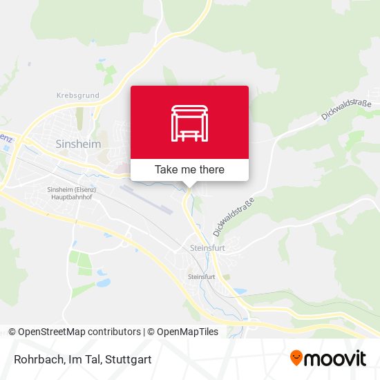 Карта Rohrbach, Im Tal