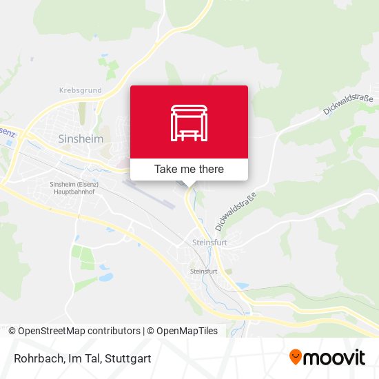 Rohrbach, Im Tal map