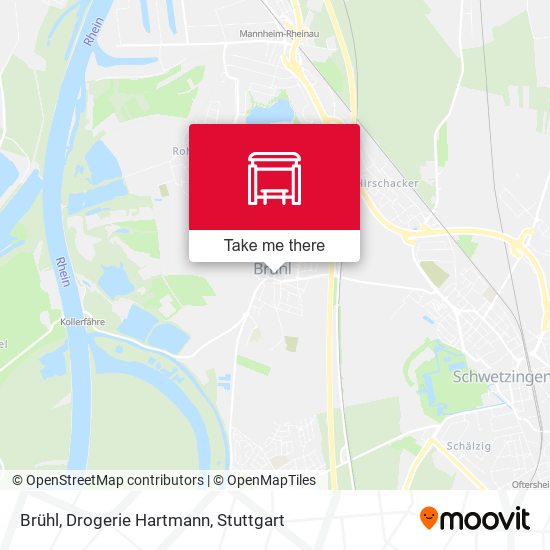 Brühl, Drogerie Hartmann map