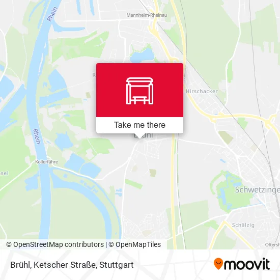 Карта Brühl, Ketscher Straße