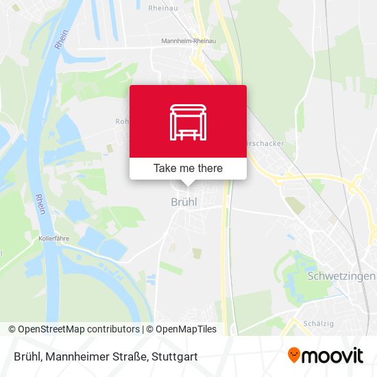 Brühl, Mannheimer Straße map