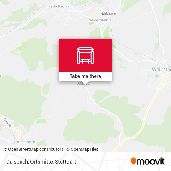 Карта Daisbach, Ortsmitte