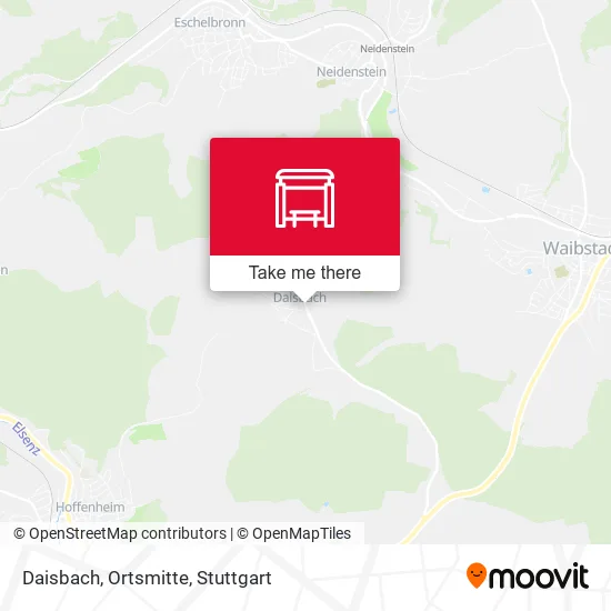 Карта Daisbach, Ortsmitte
