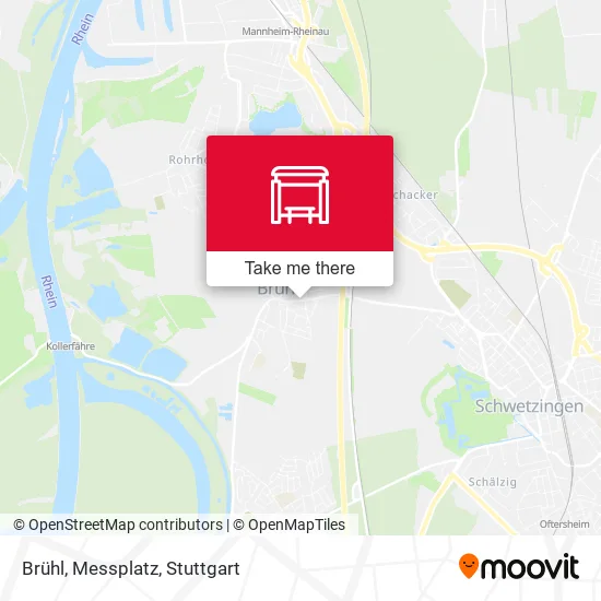 Карта Brühl, Messplatz