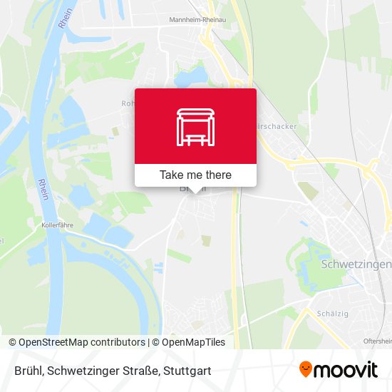 Brühl, Schwetzinger Straße map