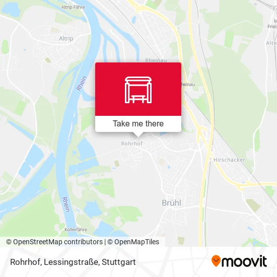 Карта Rohrhof, Lessingstraße