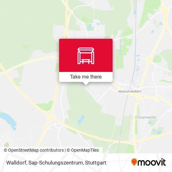 Карта Walldorf, Sap-Schulungszentrum