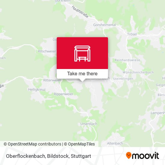 Oberflockenbach, Bildstock map