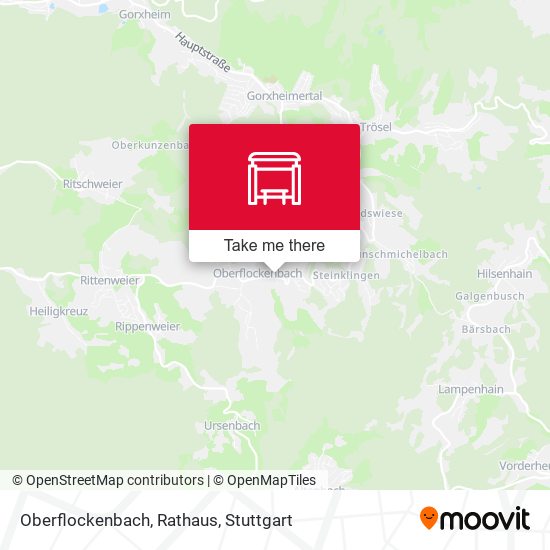 Oberflockenbach, Rathaus map